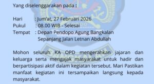 Takut Pangan Murah Sepi, Sekda Bangkalan Edarkan Surat OPD Ramaikan Kegiatan